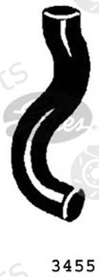  GATES part 3455 Radiator Hose