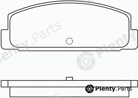  TEXTAR part 2003101 Brake Pad Set, disc brake