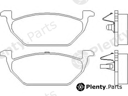  TEXTAR part 2313001 Brake Pad Set, disc brake