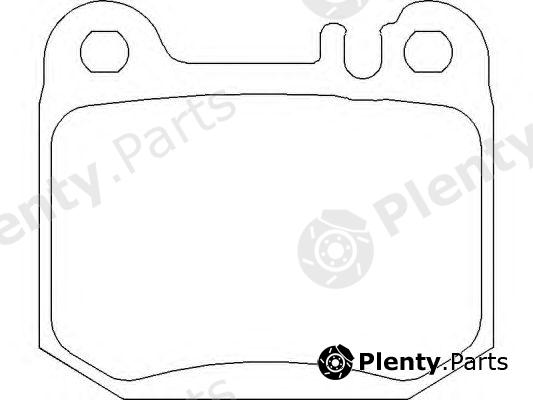  TEXTAR part 2315702 Brake Pad Set, disc brake