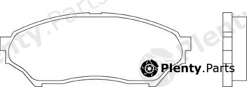  TEXTAR part 2348701 Brake Pad Set, disc brake