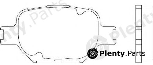  TEXTAR part 2386401 Brake Pad Set, disc brake