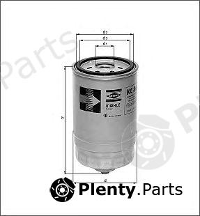 MAHLE ORIGINAL part KC88 Fuel filter