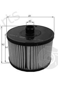  MAHLE ORIGINAL part KX201D Fuel filter