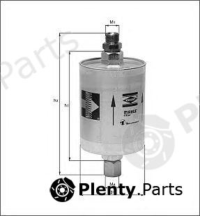  MAHLE ORIGINAL part KL21 Fuel filter