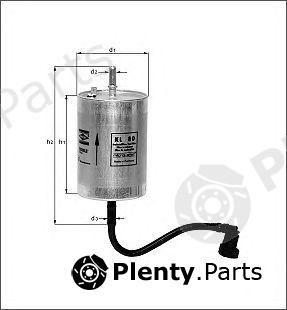  MAHLE ORIGINAL part KL80 Fuel filter