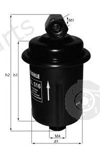  MAHLE ORIGINAL part KL516 Fuel filter