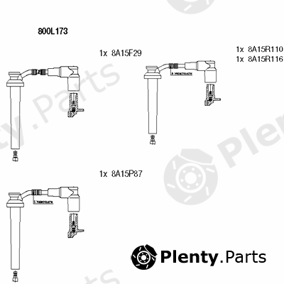  BREMI part 800L173 Ignition Cable Kit
