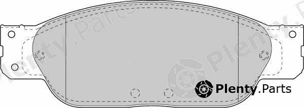 FERODO part FDB1485 Brake Pad Set, disc brake