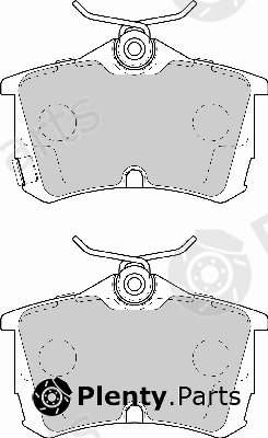  FERODO part FSL1506 Brake Pad Set, disc brake