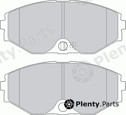  FERODO part FDB1682 Brake Pad Set, disc brake