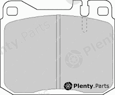  FERODO part FSL243 Brake Pad Set, disc brake