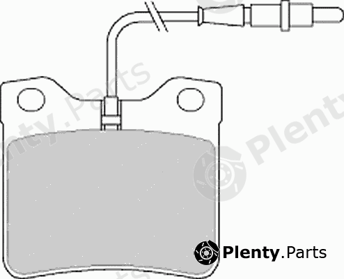  FERODO part FSL619 Brake Pad Set, disc brake