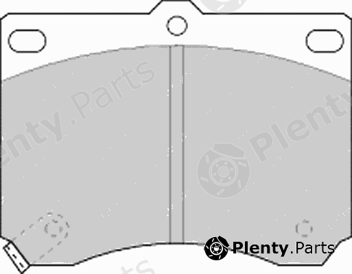  FERODO part FSL714 Brake Pad Set, disc brake