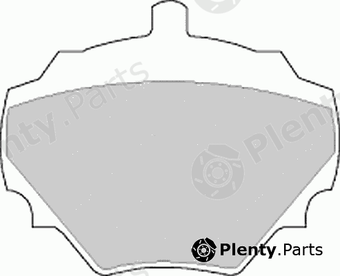  FERODO part FSL844 Brake Pad Set, disc brake