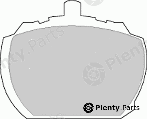  FERODO part FSL833 Brake Pad Set, disc brake