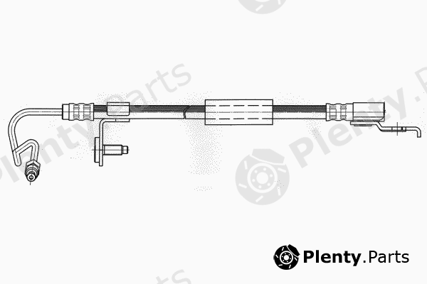  FERODO part FHY2275 Brake Hose