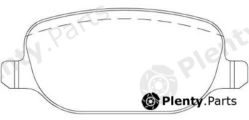  BREMBO part P23089 Brake Pad Set, disc brake