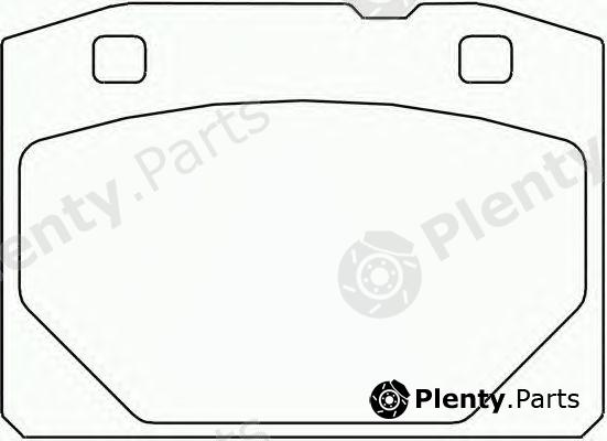  BREMBO part P41001 Brake Pad Set, disc brake