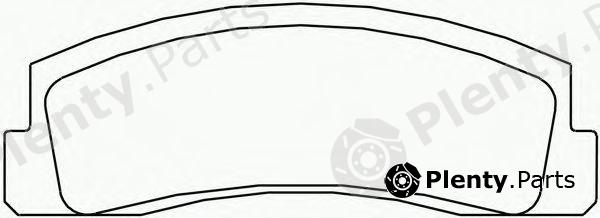  BREMBO part P41002 Brake Pad Set, disc brake