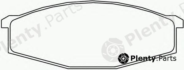  BREMBO part P56015 Brake Pad Set, disc brake