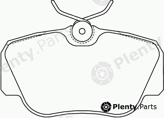  MINTEX part MDB1402 Brake Pad Set, disc brake