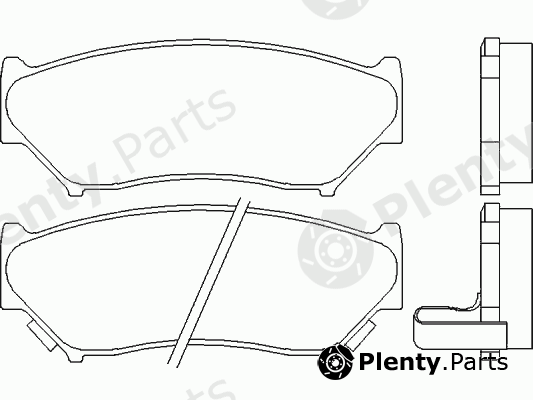  MINTEX part MDB1690 Brake Pad Set, disc brake