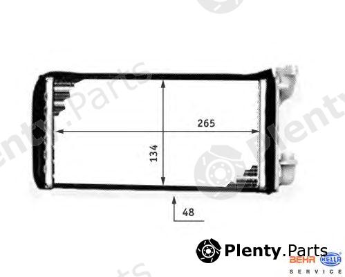  HELLA part 8FH351311-431 (8FH351311431) Heat Exchanger, interior heating