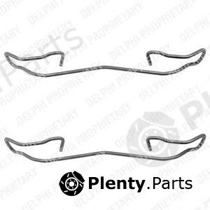  DELPHI part LX0321 Accessory Kit, disc brake pads