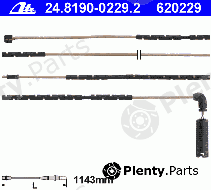  ATE part 24.8190-0229.2 (24819002292) Warning Contact, brake pad wear