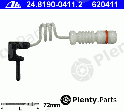  ATE part 24.8190-0411.2 (24819004112) Warning Contact, brake pad wear