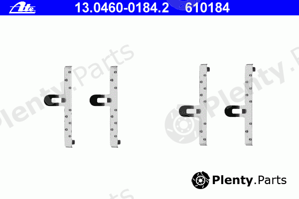  ATE part 13.0460-0184.2 (13046001842) Accessory Kit, disc brake pads