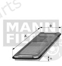  MANN-FILTER part C4373/2 (C43732) Air Filter