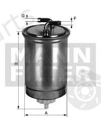  MANN-FILTER part WK842/3 (WK8423) Fuel filter