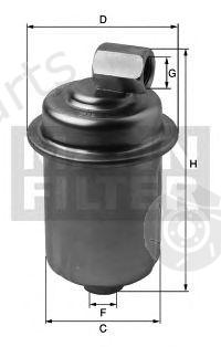  MANN-FILTER part WK614/44 (WK61444) Fuel filter