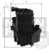  MANN-FILTER part WK939/3 (WK9393) Fuel filter