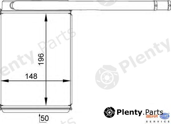  BEHR part 8FH351313-461 (8FH351313461) Heat Exchanger, interior heating