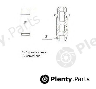  METELLI part 01-2332 (012332) Valve Guides