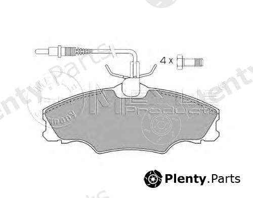  MEYLE part 0252172419/W (0252172419W) Brake Pad Set, disc brake