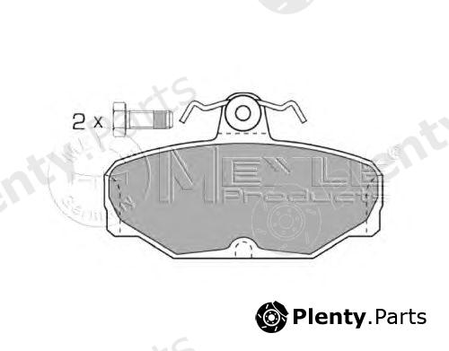  MEYLE part 0252098113 Brake Pad Set, disc brake