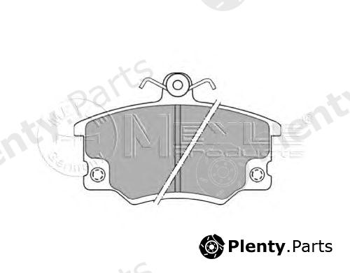  MEYLE part 0252083317/W (0252083317W) Brake Pad Set, disc brake