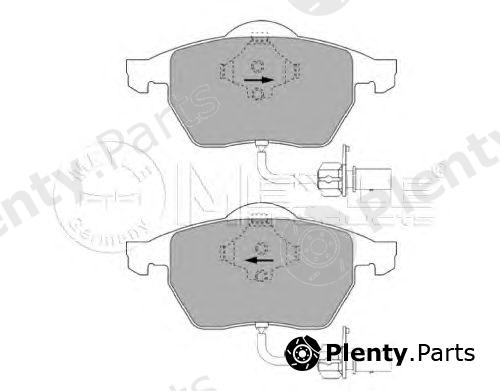  MEYLE part 0252193819/W (0252193819W) Brake Pad Set, disc brake
