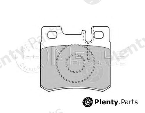  MEYLE part 0252119715 Brake Pad Set, disc brake