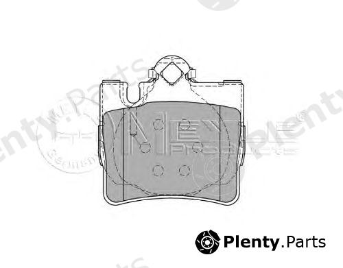  MEYLE part 0252307815 Brake Pad Set, disc brake