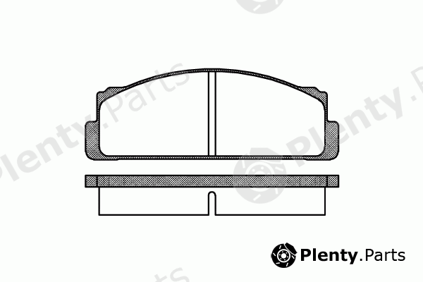  ROADHOUSE part 2022.00 (202200) Brake Pad Set, disc brake