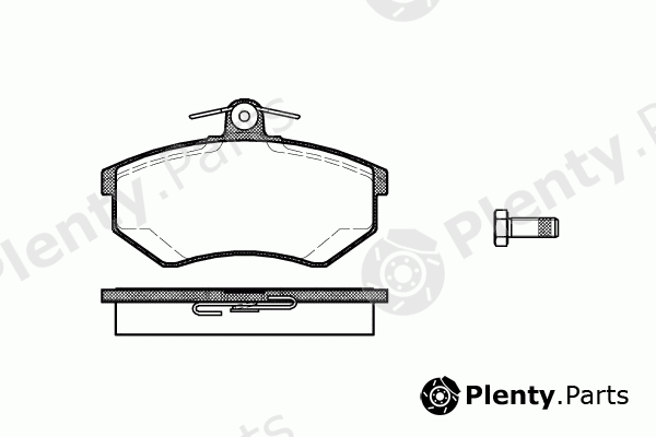  ROADHOUSE part 2134.20 (213420) Brake Pad Set, disc brake