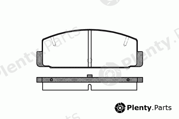  ROADHOUSE part 2179.10 (217910) Brake Pad Set, disc brake