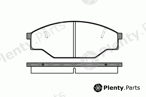  ROADHOUSE part 2197.10 (219710) Brake Pad Set, disc brake