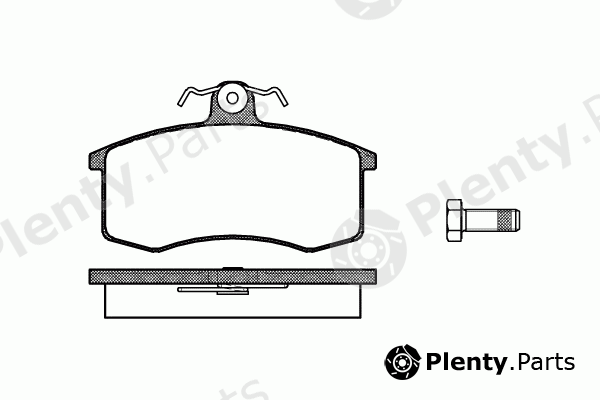  ROADHOUSE part 2221.00 (222100) Brake Pad Set, disc brake