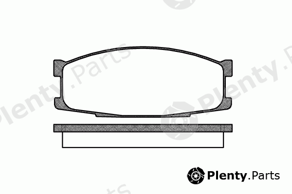  ROADHOUSE part 2283.00 (228300) Brake Pad Set, disc brake